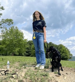 Ashley Jordan certified dog trainer in Salt Lake City, Utah